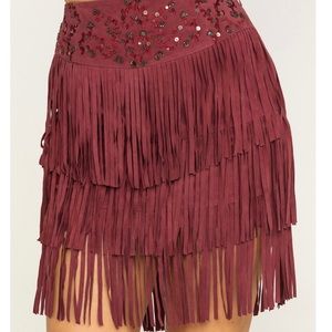 COPY - IDYLLWIND WOMEN'S WINE SWAY AWAY FRINGE NE…